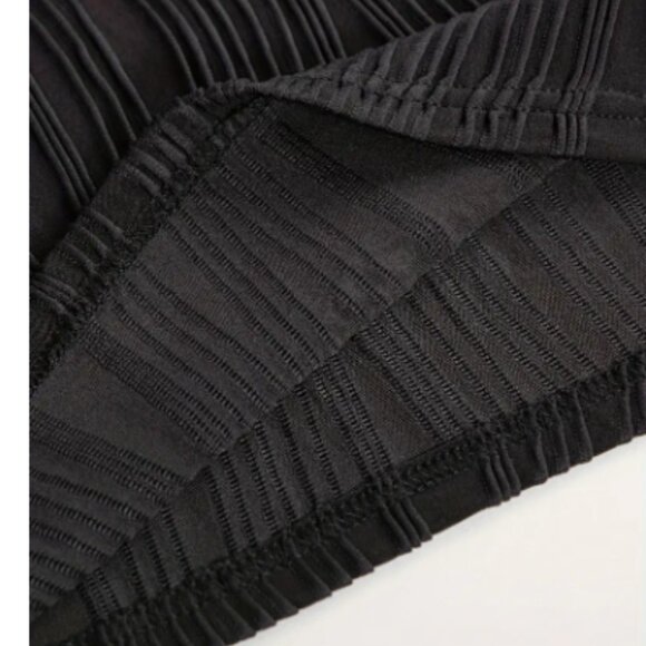 Black Casual Sleeveless Mini Dress Size XL/12 NWOT - Picture 4 of 7